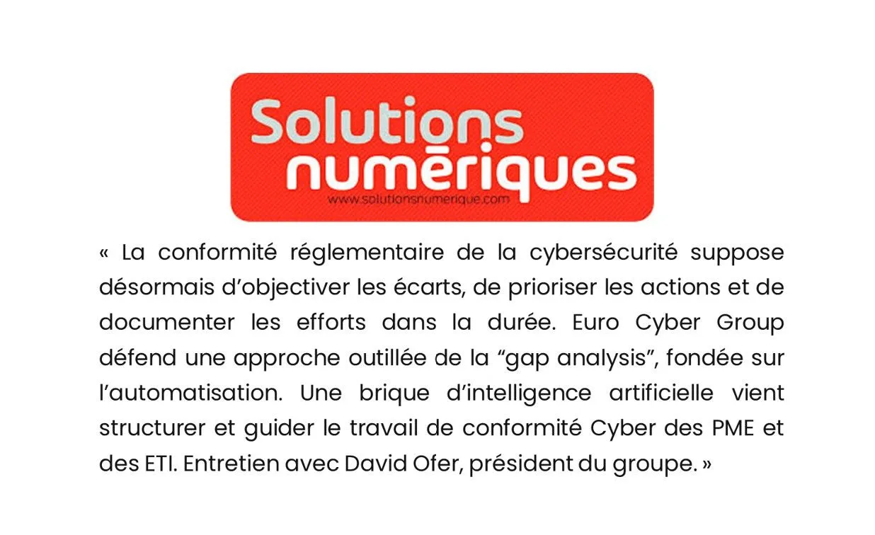 Extrait de l’article de Solutions Numériques sur la plateforme ECG Protect